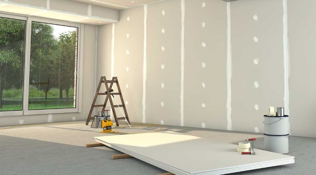 Gypsum partition services