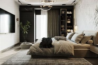 Bedroom & Living Room