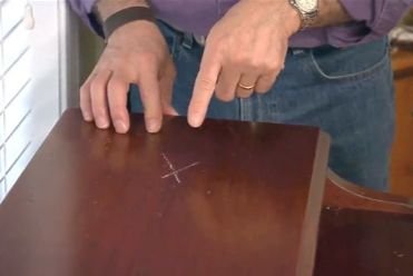 Furniture scratch removal