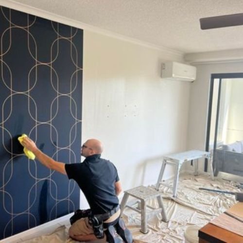 Wall Paper Installation