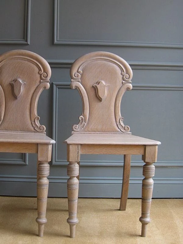 Antique Hall Chairs