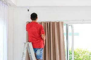 Curtains Installation 2