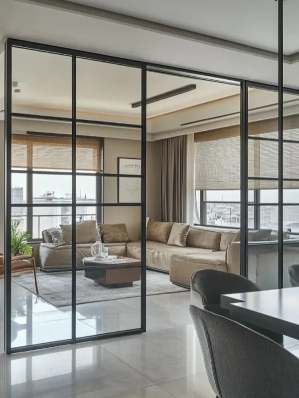 Glass Partition 9 Open Plan Spaces