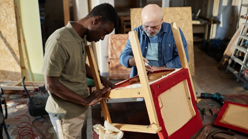 antique chair Repair 14