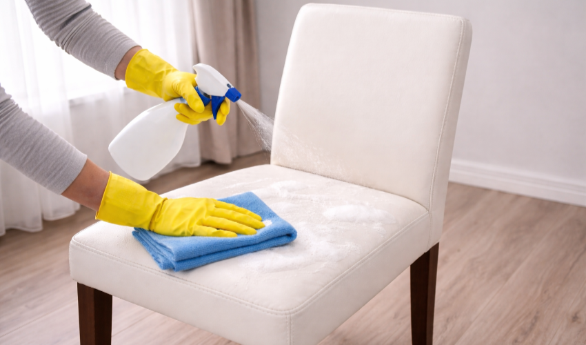 Leather Chairs Cleaning Process