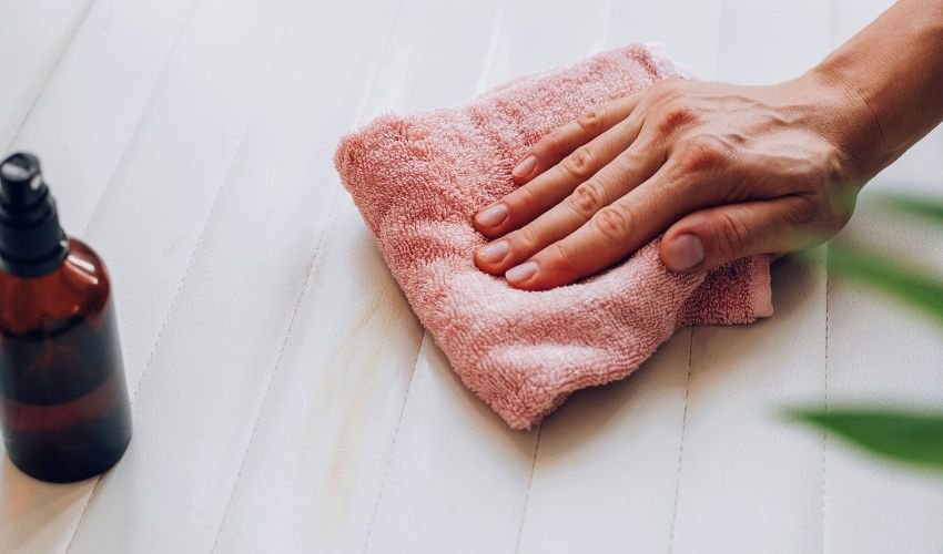White Leather Chair Cleaning