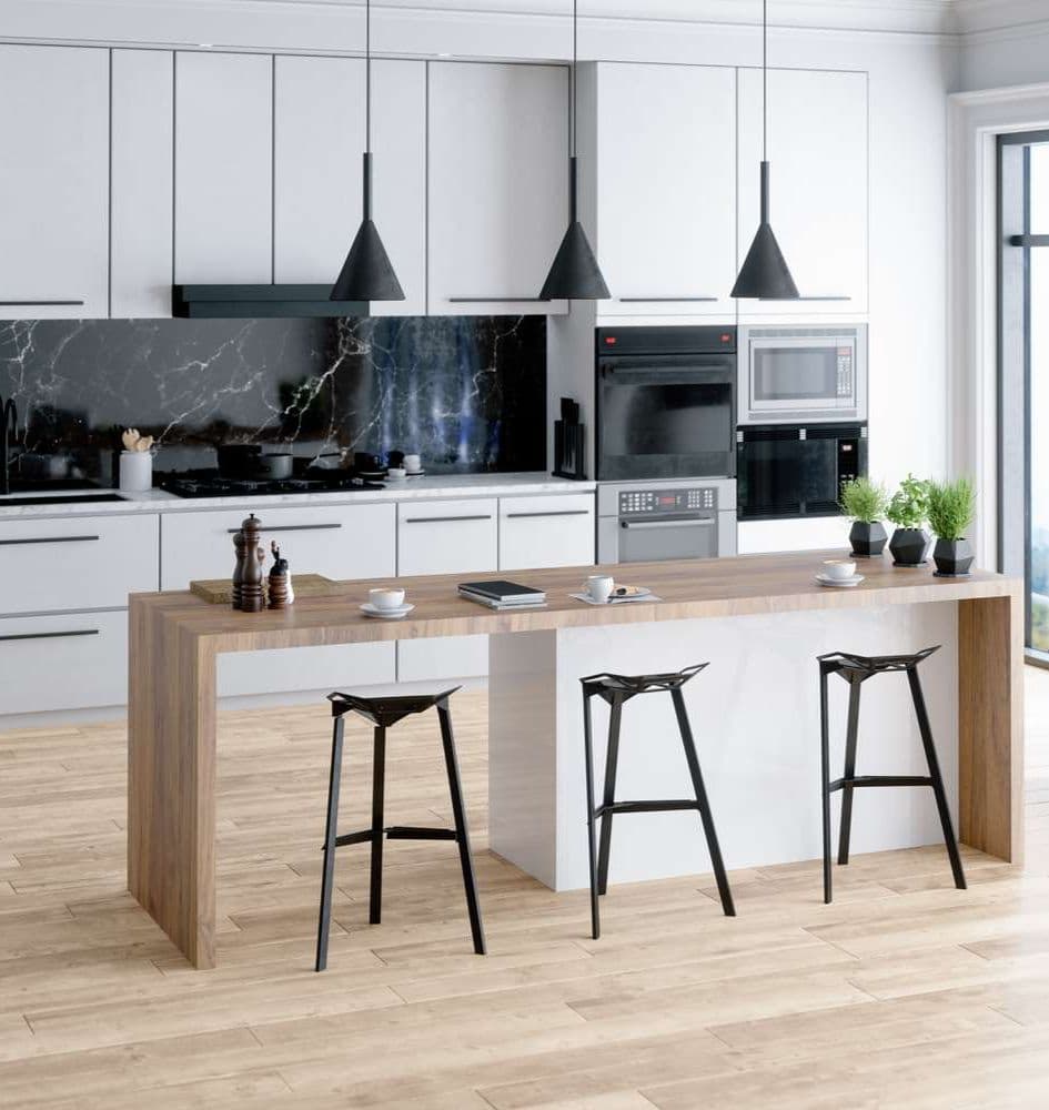 Kitchen Renovation 41 Modern kitchen renovation with island