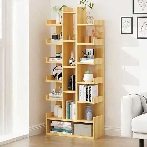 Furniture Assembling 31 Tall light wood open bookshelf