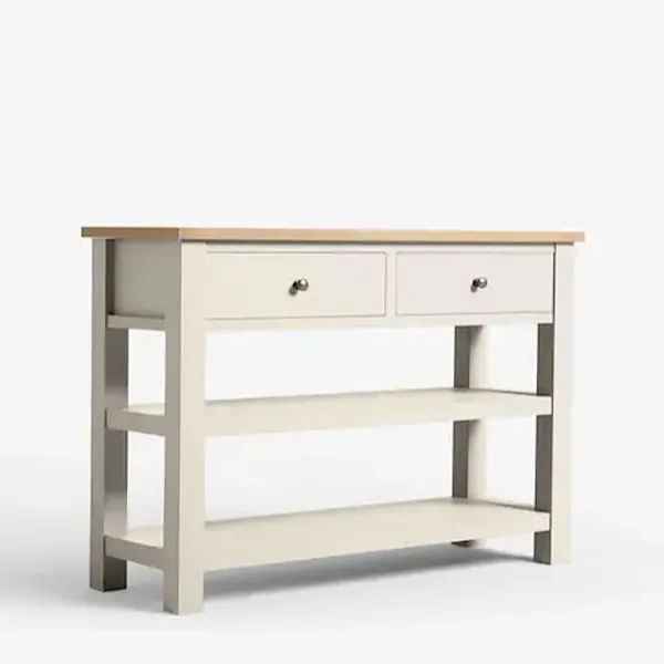 Large Cream Console Table 3 Large Cream Console Table