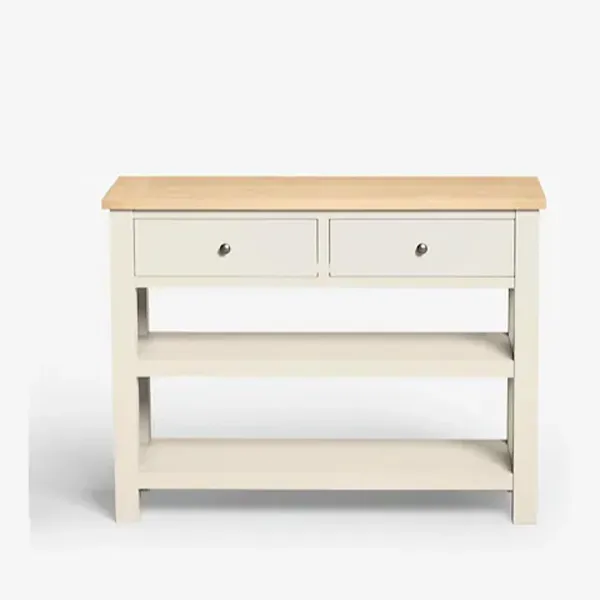 Large Cream Console Table 4 Large Cream Console Table