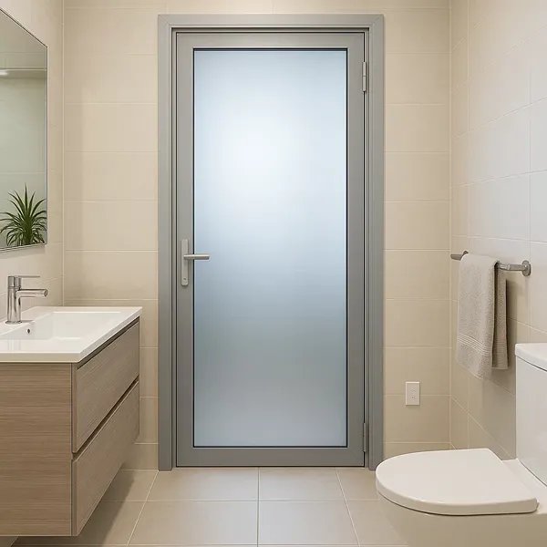 Door Installation Services 22 Aluminium Bathroom Door Installation