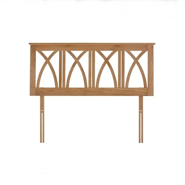 Buckingham Solid Oak Bed Headboard 2 Buckingham Solid-Oak Bed Headboard