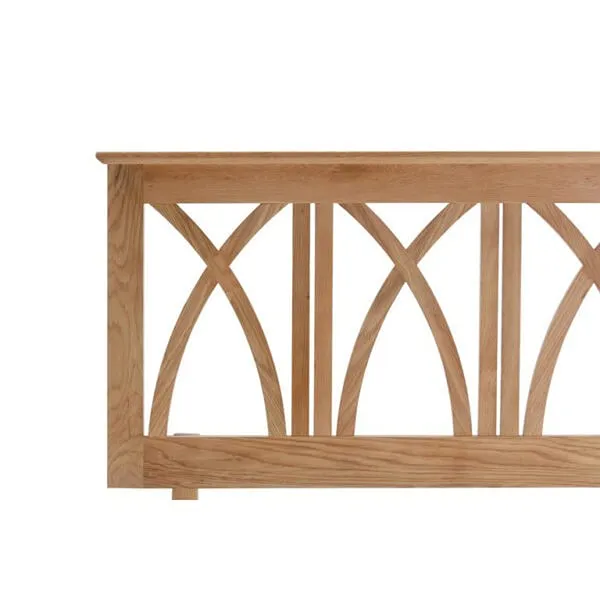 Buckingham Solid Oak Bed Headboard 3 Buckingham Solid Oak-Bed Headboard