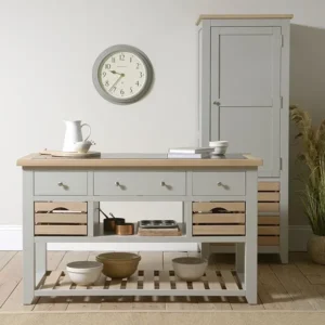 Chester Grey Kitchen Island