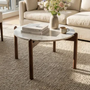 Charmie Marble Top Coffee Table