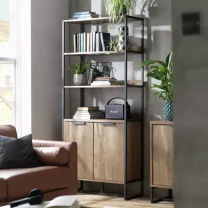 Habitat Nomad Oak Display Cabinet
