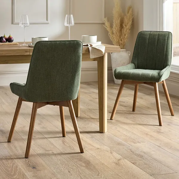 Hamilton Green Natural Dining Chairs 1 Hamilton Green Natural Dining Chairs