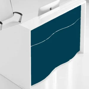 Leyla Compact Wave Front Desk