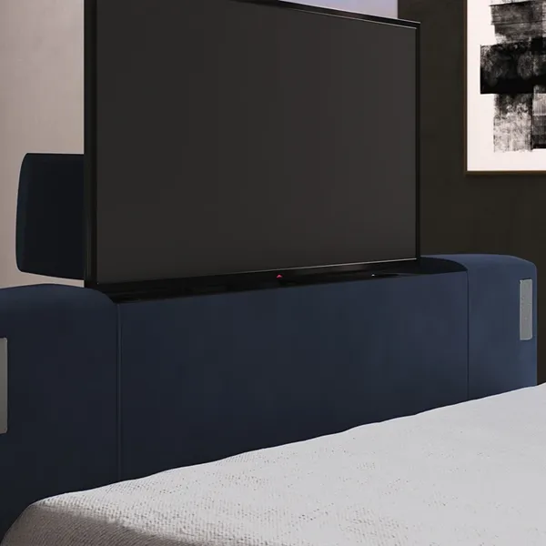 Media Glow Ottoman TV Bed Lighting 3 Media Glow Ottoman TV-Bed Lighting