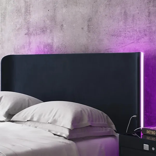Media Glow Ottoman TV Bed Lighting 2 Media-Glow Ottoman TV Bed Lighting
