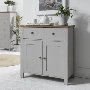 Bampton Grey Sideboard with 2 Drawers