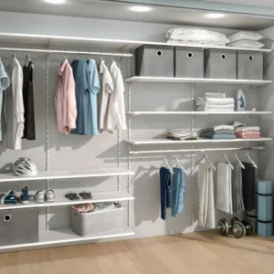 P-Slot H1-26 Black Kitchen Storage Shelfs 160x50x42 cm