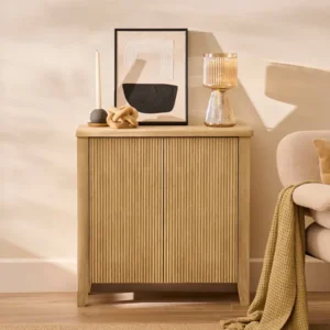 Raleigh 2-Door Whitewash Oak Sideboard