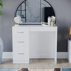 Riano Modern White Dressing Table
