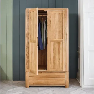 Romsey Contemporary Two-Door Wardrobe
