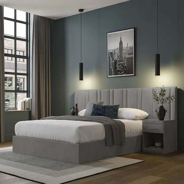 Simone Ottoman Storage King Bed Frame 1 Simone Ottoman Storage King Bed Frame