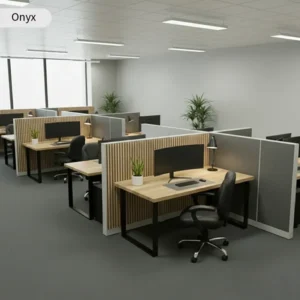 Solid Oak Executive Work Desks