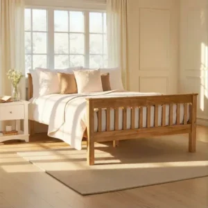 Somerset Pine Slatted Bed Frame