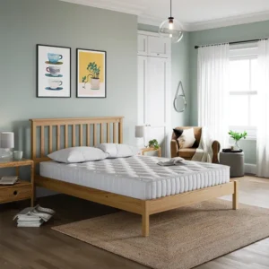 Sydney Natural Pine Wooden Bed