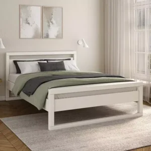 Wellow Wooden Bedroom Bed Frame
