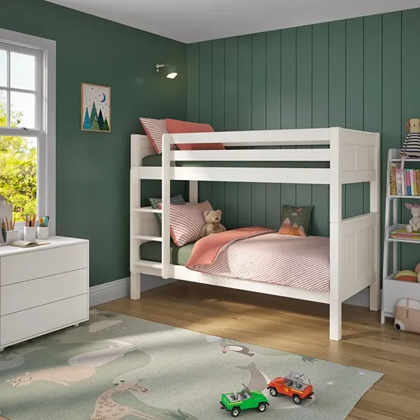 White Classic Originals Wooden Bunk Bed 1 White Classic Originals Wooden Bunk Bed