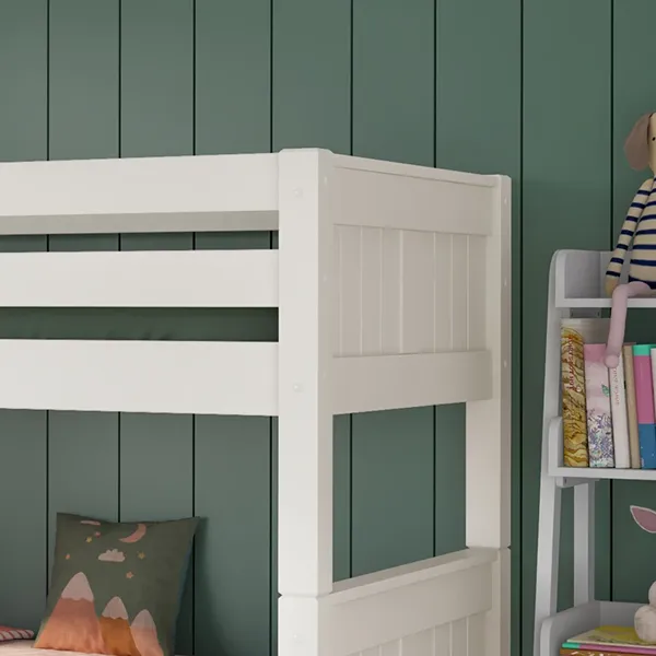 White Classic Originals Wooden Bunk Bed 4 White Classic Originals Wooden Bunk-Bed