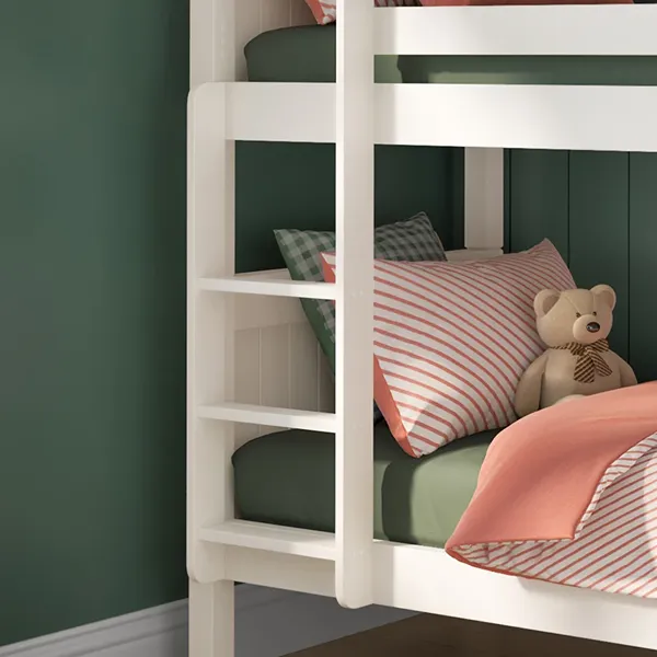 White Classic Originals Wooden Bunk Bed 3 White Classic Originals Wooden Bunk BedWhite Classic Originals Wooden-Bunk Beds