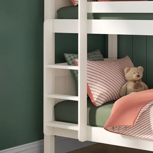 White Classic Originals Wooden Bunk Bed 2 White Classic Originals Wooden Bunk Beds
