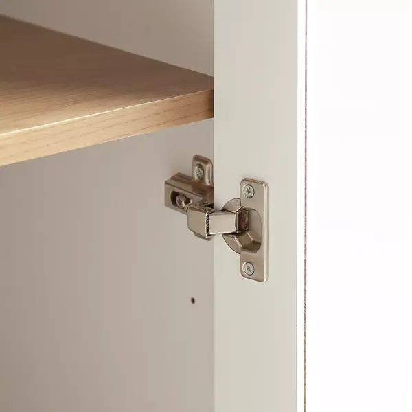 Zander White Oak Effect Display Unit 2 Zander White Oak-Effect Display Unit