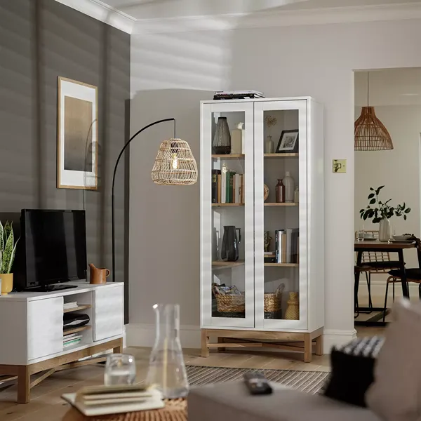Zander White Oak Effect Display Unit 1 Zander White Oak Effect Display Unit