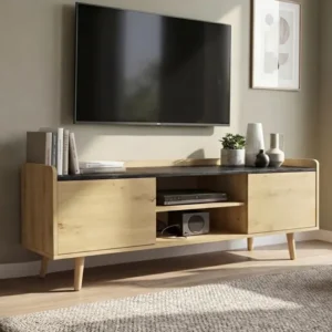 Larvik Natural 140cm TV Unit with Storage