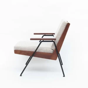 Chevron Pattern Lounge Armchair